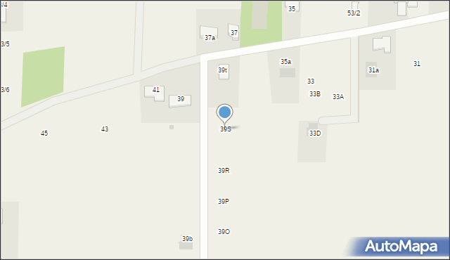 Osowicze, Osowicze, 39S, mapa Osowicze