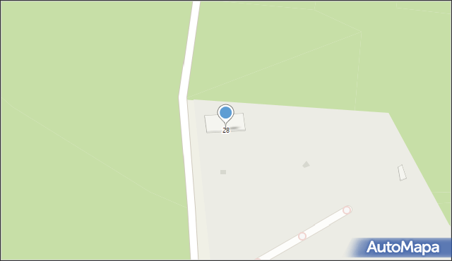 Osówiec Szlachecki, Osówiec Szlachecki, 28, mapa Osówiec Szlachecki