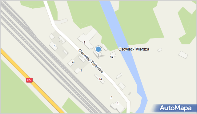 Osowiec-Twierdza, Osowiec-Twierdza, 8, mapa Osowiec-Twierdza