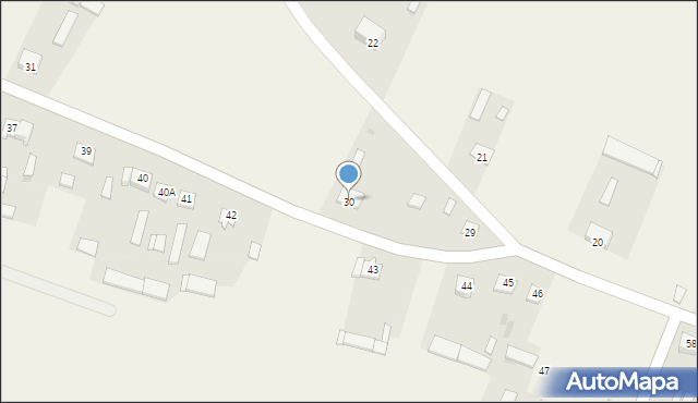 Osówka, Osówka, 30, mapa Osówka