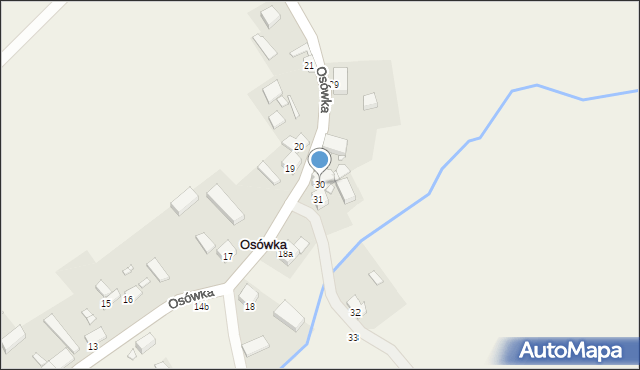 Osówka, Osówka, 30, mapa Osówka