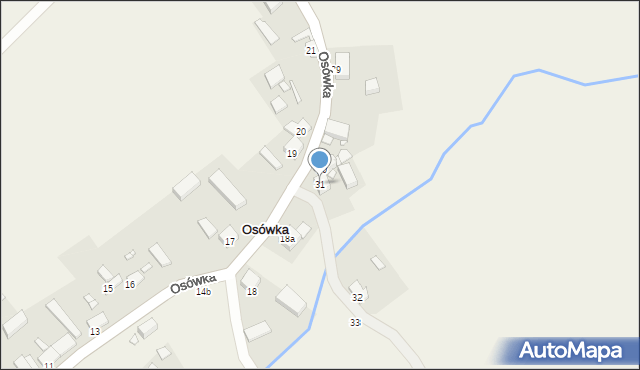 Osówka, Osówka, 31, mapa Osówka