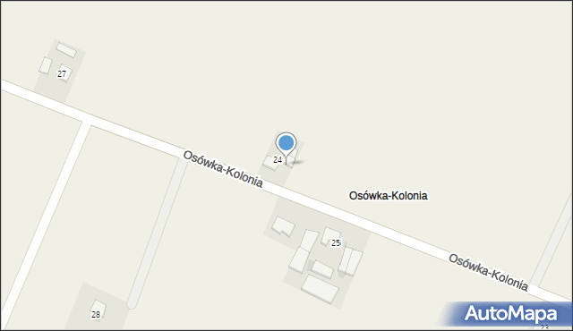 Osówka-Kolonia, Osówka-Kolonia, 26a, mapa Osówka-Kolonia