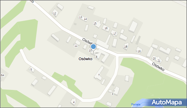 Osówko, Osówko, 9, mapa Osówko