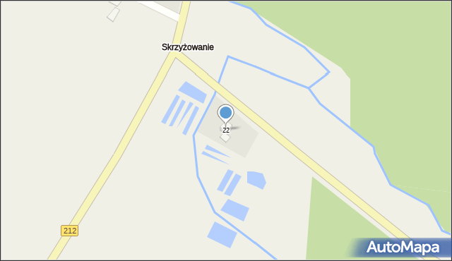 Osowo Lęborskie, Osowo Lęborskie, 22, mapa Osowo Lęborskie