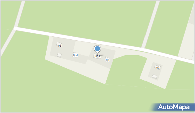 Osowo Leśne, Osowo Leśne, 96A, mapa Osowo Leśne