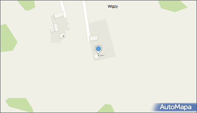 Osowy Grąd, Osowy Grąd, 7, mapa Osowy Grąd