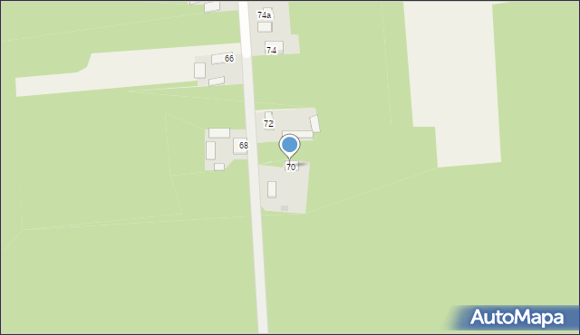 Ossa, Ossa, 70, mapa Ossa