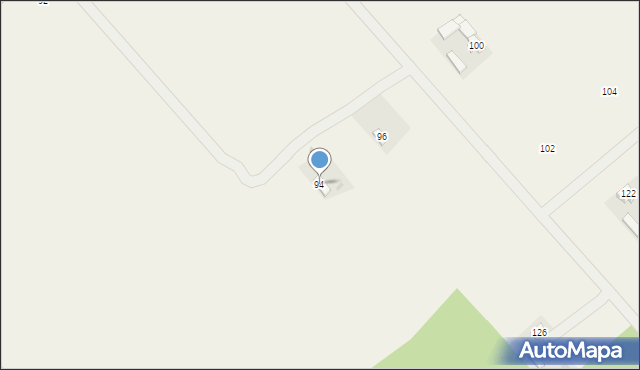 Ossa, Ossa, 94, mapa Ossa