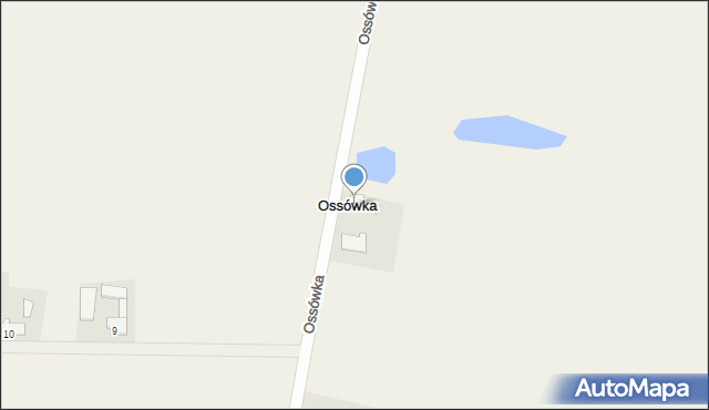 Ossówka, Ossówka, 8, mapa Ossówka