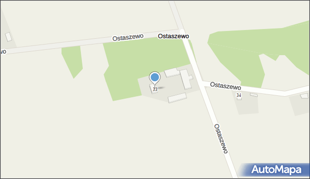 Ostaszewo, Ostaszewo, 33, mapa Ostaszewo