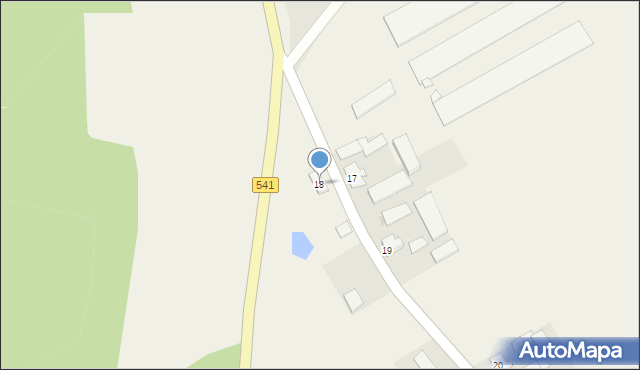 Ostaszewo, Ostaszewo, 18, mapa Ostaszewo