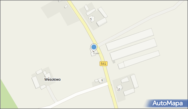 Ostaszewo, Ostaszewo, 4a, mapa Ostaszewo