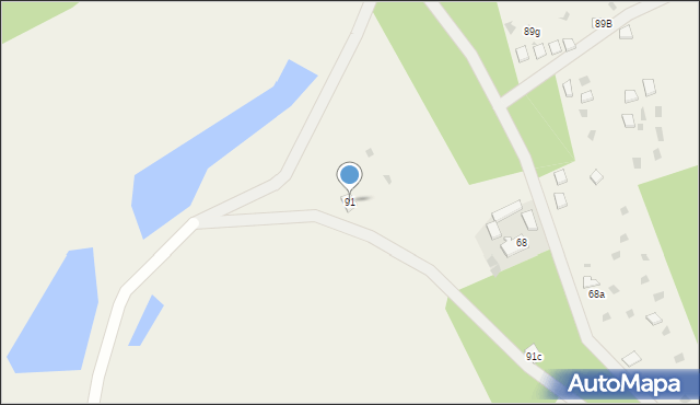 Ostaszewo, Ostaszewo, 91, mapa Ostaszewo