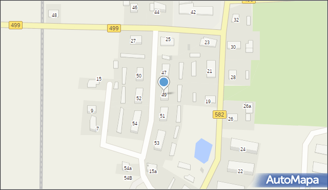 Ostaszewo, Ostaszewo, 49, mapa Ostaszewo