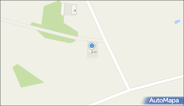 Ostatkowo, Ostatkowo, 17, mapa Ostatkowo