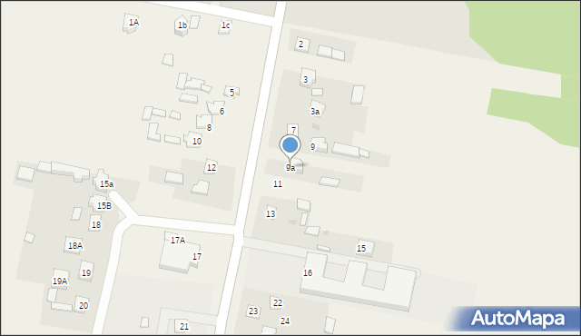 Ostojów, Ostojów, 9a, mapa Ostojów