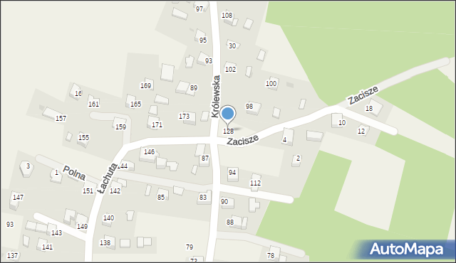 Ostrężnica, Ostrężnica, 128, mapa Ostrężnica