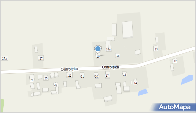 Ostrołęka, Ostrołęka, 19, mapa Ostrołęka