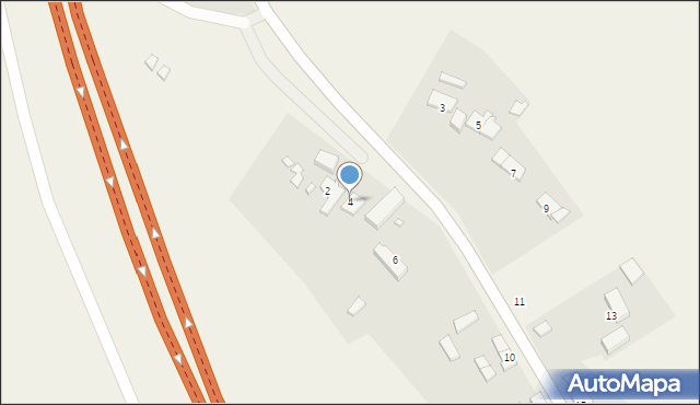 Ostromice, Ostromice, 4, mapa Ostromice