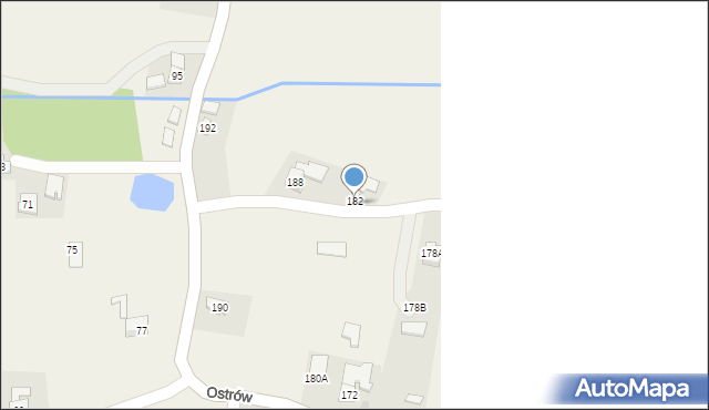 Ostrów, Ostrów, 82, mapa Ostrów