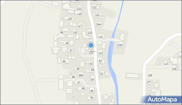 Ostrów, Ostrów, 101, mapa Ostrów