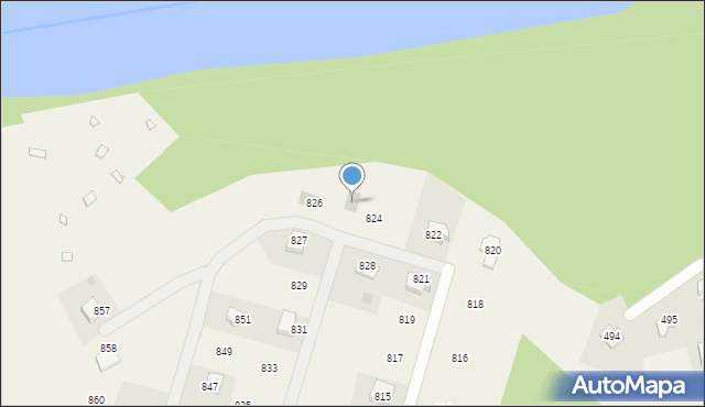 Ostrów, Ostrów, 825, mapa Ostrów