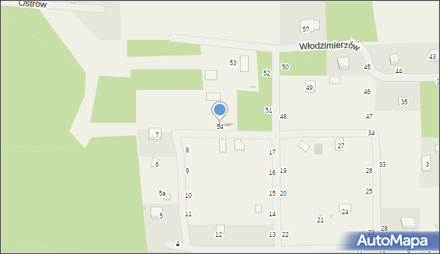 Ostrów, Ostrów, 54, mapa Ostrów