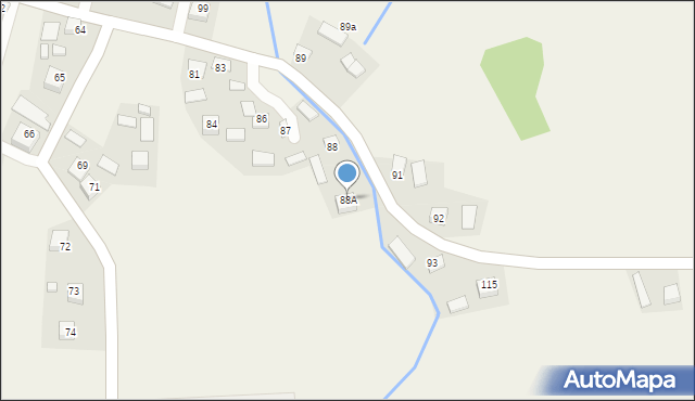 Ostrów Królewski, Ostrów Królewski, 88A, mapa Ostrów Królewski