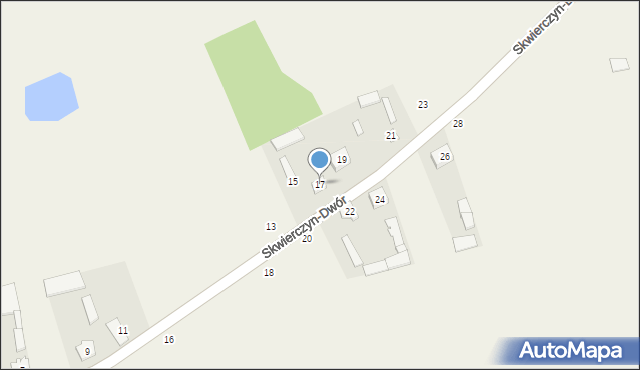 Ostrówek, Ostrówek, 17, mapa Ostrówek