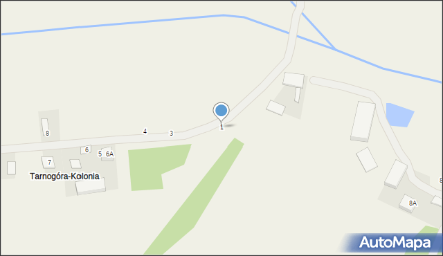 Ostrówek, Ostrówek, 1, mapa Ostrówek