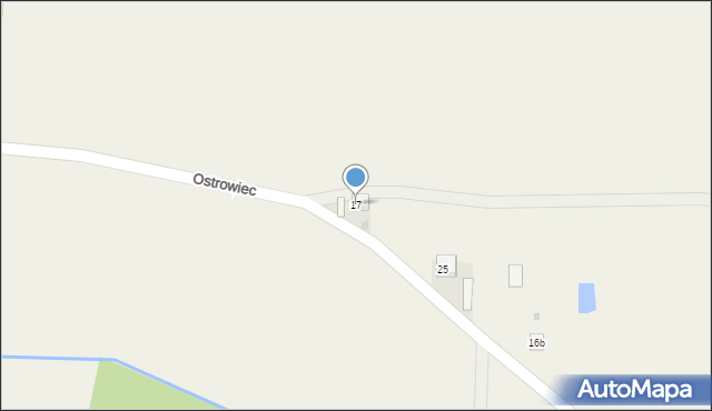 Ostrowiec, Ostrowiec, 17, mapa Ostrowiec