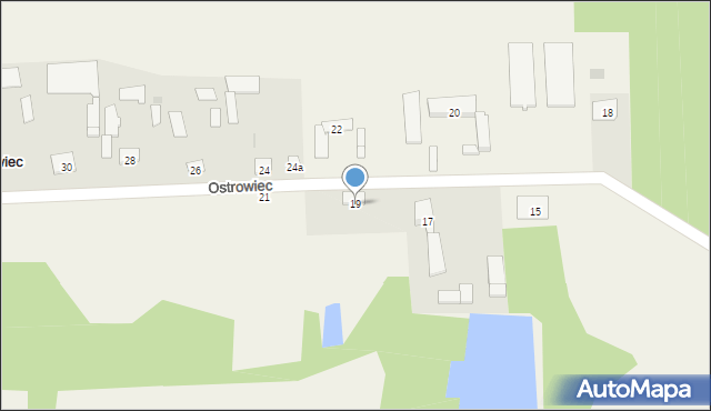 Ostrowiec, Ostrowiec, 19, mapa Ostrowiec