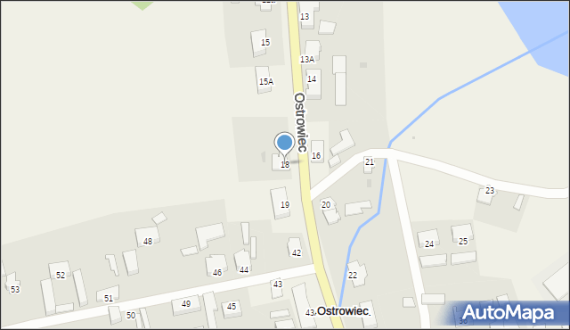 Ostrowiec, Ostrowiec, 18, mapa Ostrowiec