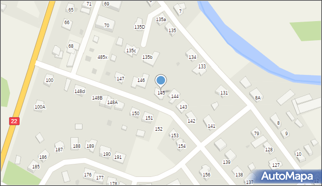 Ostrowiec, Ostrowiec, 145, mapa Ostrowiec