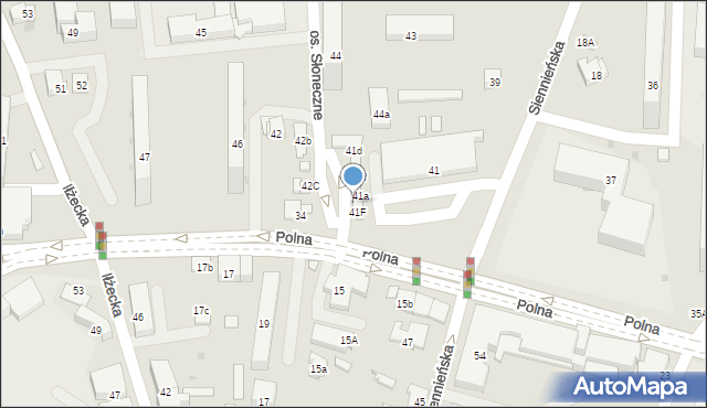 Ostrowiec Świętokrzyski, Osiedle Słoneczne, 41g, mapa Ostrowiec Świętokrzyski