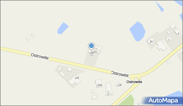 Ostrowite, Ostrowite, 130, mapa Ostrowite