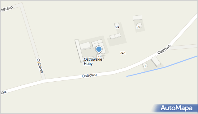 Ostrowo, Ostrowo, 23, mapa Ostrowo