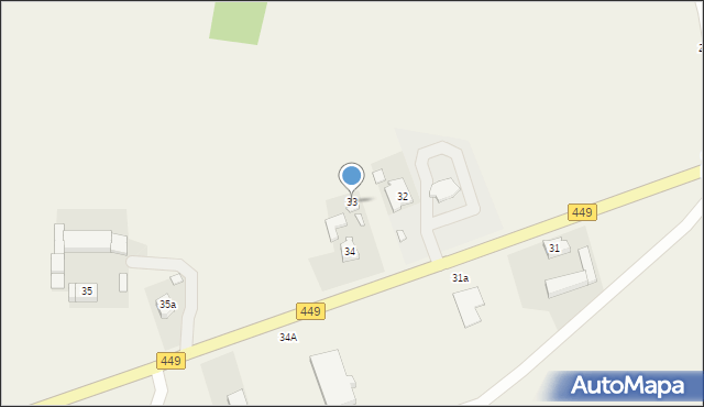 Ostrzeszów-Pustkowie, Ostrzeszów-Pustkowie, 33, mapa Ostrzeszów-Pustkowie