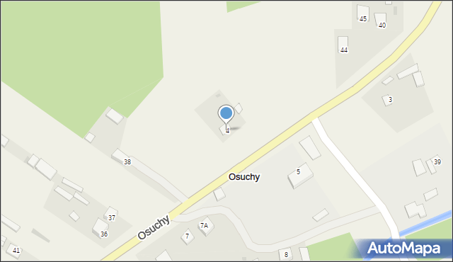 Osuchy, Osuchy, 4, mapa Osuchy