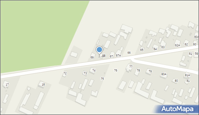 Oszczepalin Pierwszy, Oszczepalin Pierwszy, 43, mapa Oszczepalin Pierwszy