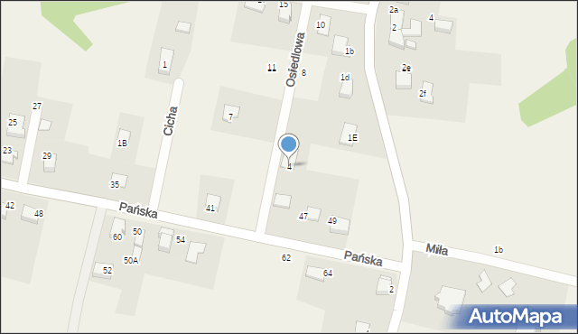 Pisarzowice, Osiedlowa, 4, mapa Pisarzowice