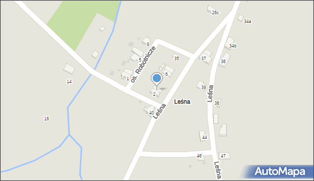 Radków, Osiedle Robotnicze, 4, mapa Radków