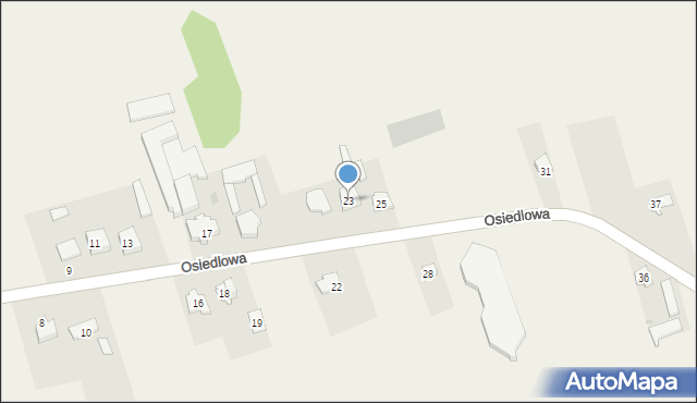 Rudzienko, Osiedlowa, 23, mapa Rudzienko