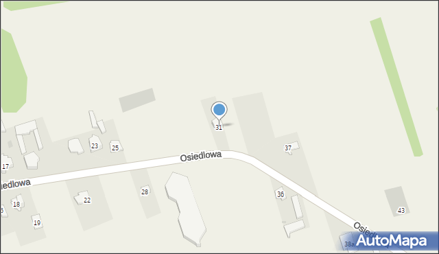 Rudzienko, Osiedlowa, 31, mapa Rudzienko