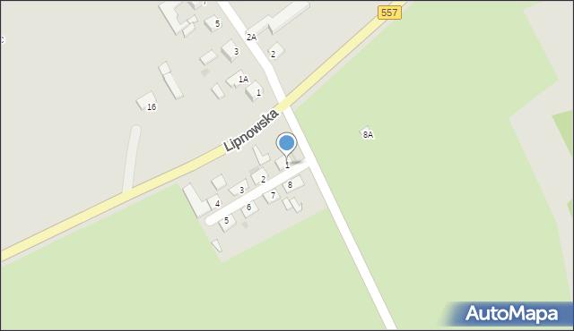 Rypin, Osiedle Sportowe, 1, mapa Rypin
