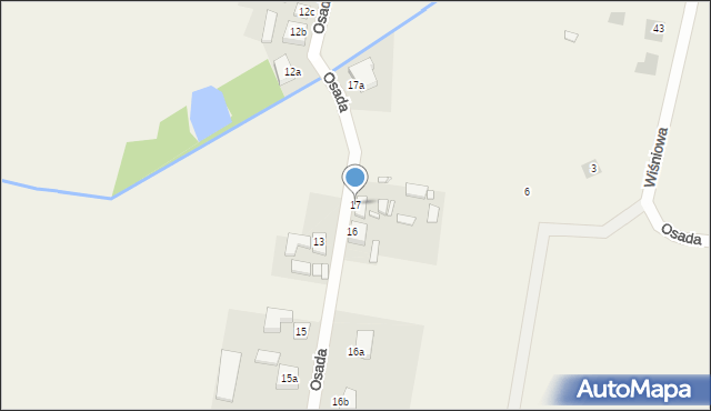 Skalmierzyce, Osada, 17, mapa Skalmierzyce