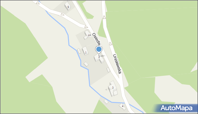 Sokołowsko, Osiedle, 2, mapa Sokołowsko