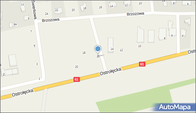 Stare Kupiski, Ostrołęcka, 16, mapa Stare Kupiski