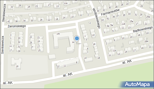 Starogard Gdański, Osiedle 800-lecia Starogardu, 14e, mapa Starogard Gdański